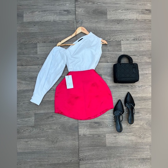 ✨ ZARA PINK SATIN EFFECT MINI SKIRT ✨ - Picture 16 of 16